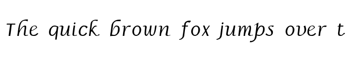 Preview of Bohr Italic