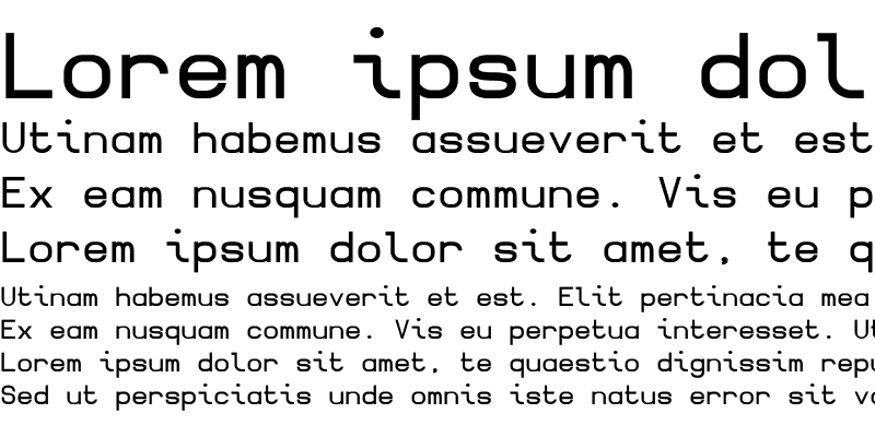 Sample of Borgen Bold