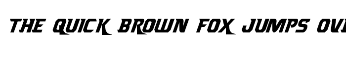 Preview of Borgsquad Condensed Italic Condensed Italic