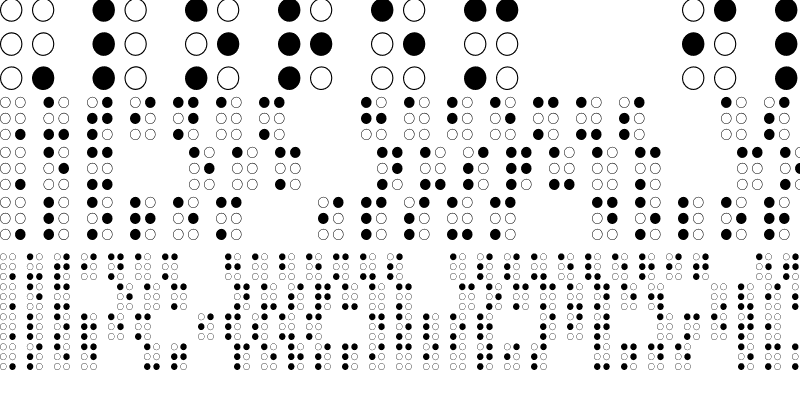 Sample of Braille Outline