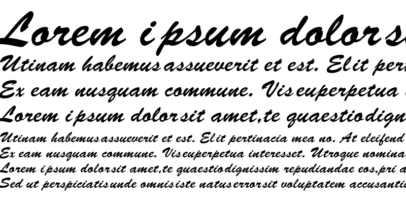 Sample of Brush-Script-Normal-Italic Regular