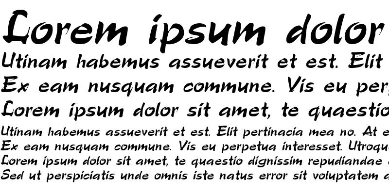 Sample of BuckeyeSSK Italic