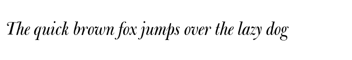 Preview of Bulmer MT Display Italic