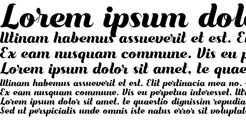 Sample of Bungasai Regular