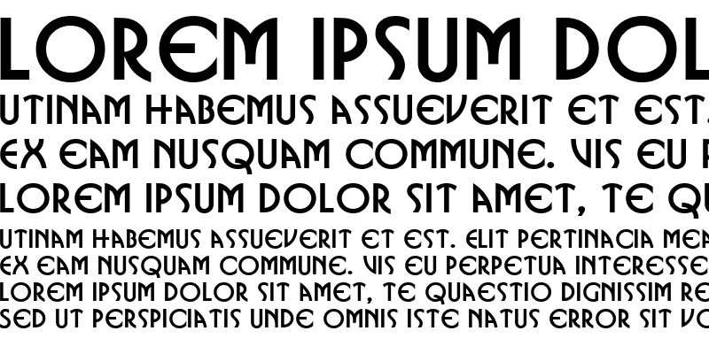 Sample of Busso Bold