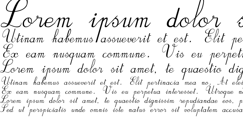 Sample of BV_Rondes2 ital Italic