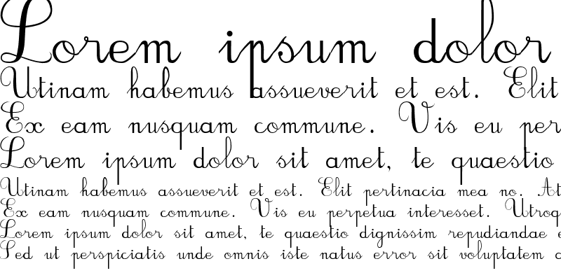 Sample of BV_Rondes2 Italic
