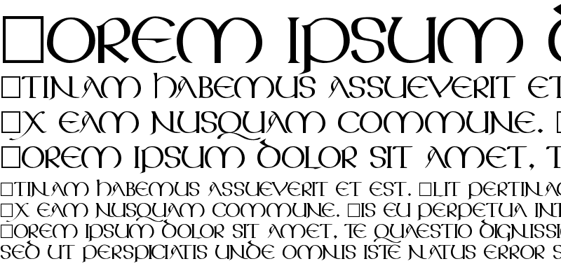 Sample of CallifontsF59TrueType