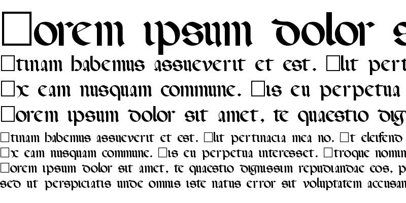 Sample of CallifontsF64TrueType Regular