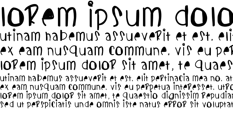 Sample of Candycutes