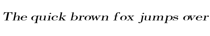 Preview of CapelliExtended Italic
