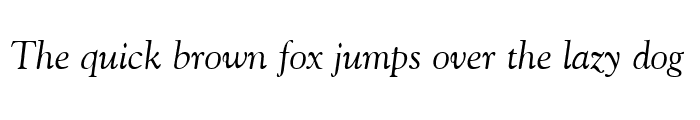Preview of Carnegie-Italic Italic