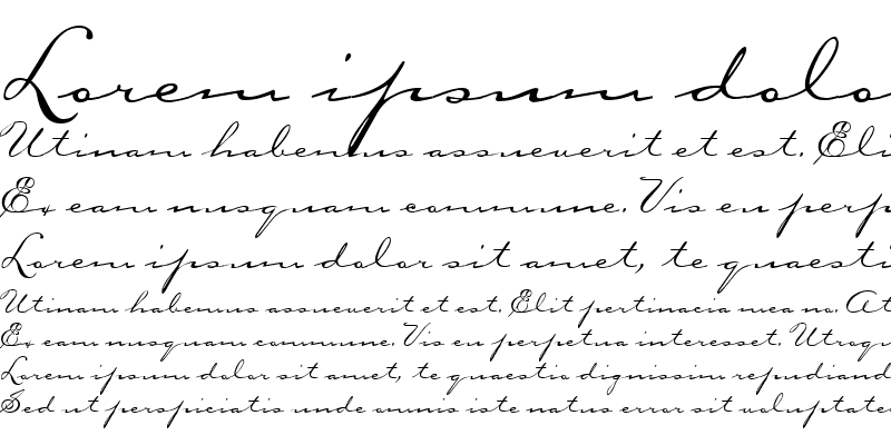 Sample of Carpenter Script Regular