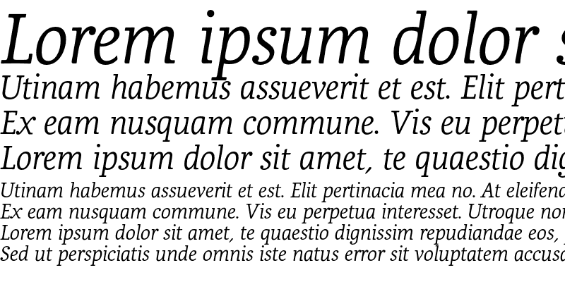 Sample of CarrefourSerif Medium Italic
