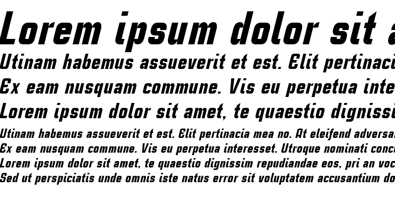 Sample of CaseStudyNoOne LT Black Italic