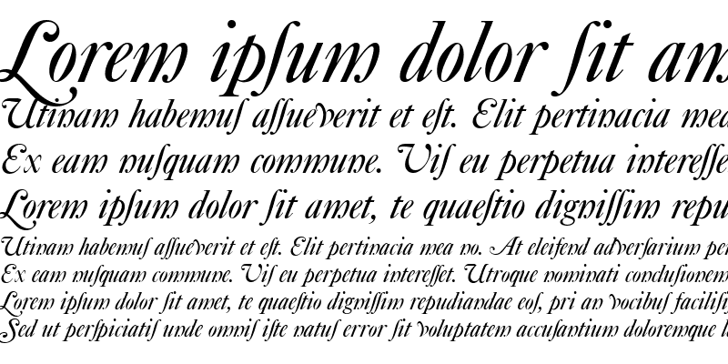 Sample of Caslon-Elegant-Alt Italic