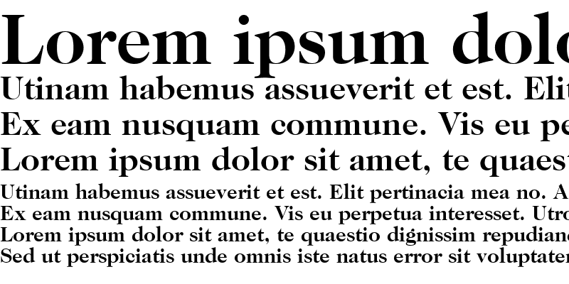 Sample of Caslon Two SSi Bold