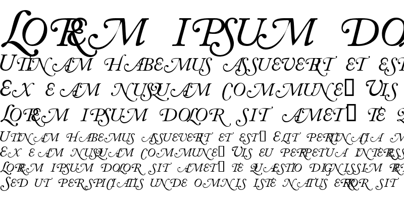 Sample of CaslonSwashSCapsSSK Italic