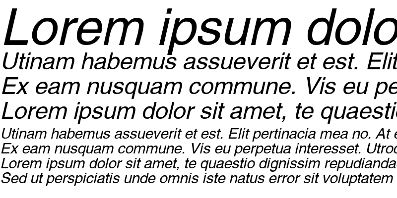 Sample of CatalanSSK Italic