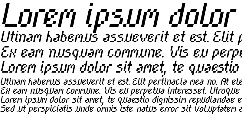 Sample of Cayetano Italic