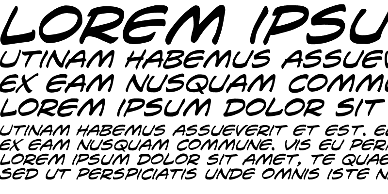 Sample of CCLosVampiros Medium Italic