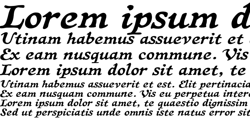 Sample of CCTreasureTrove Italic