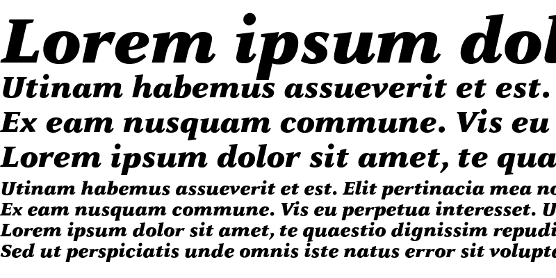 Sample of Celeste-BlackItalic Italic