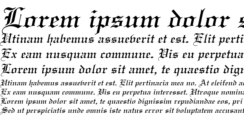 Sample of Certificate Italic
