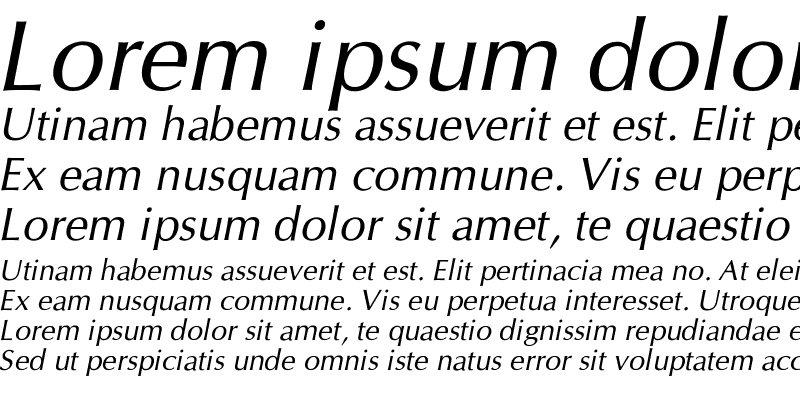 Sample of CG-OmegaC Italic