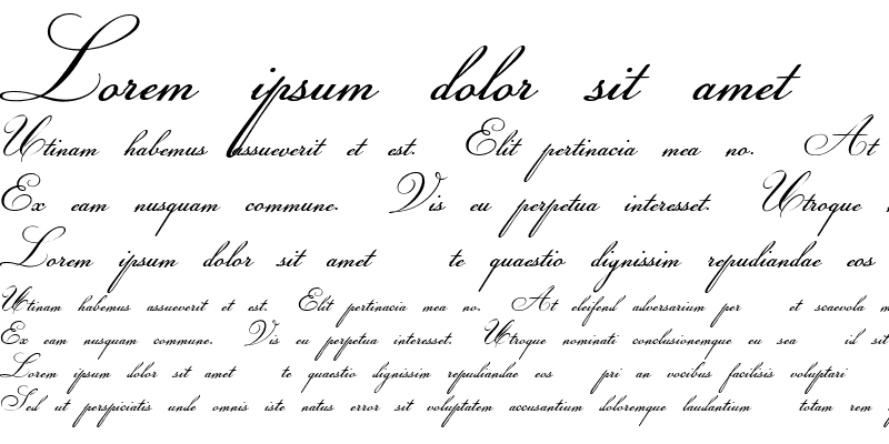 Sample of Champignon script