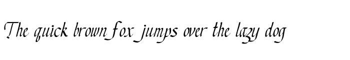Preview of Chancery Cursive Italic