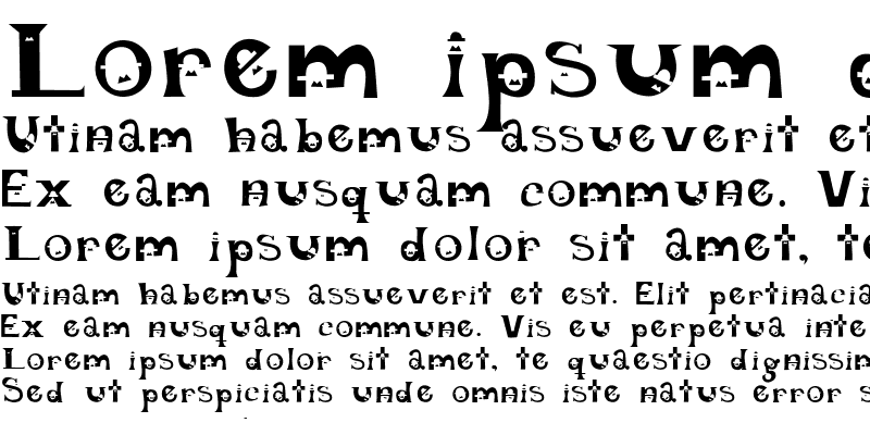 Sample of Chaplin Type