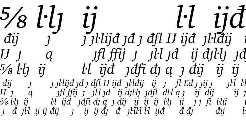 Sample of Charter Extension Italic