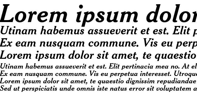Sample of Cheltenhm BdItHd BT Bold Italic