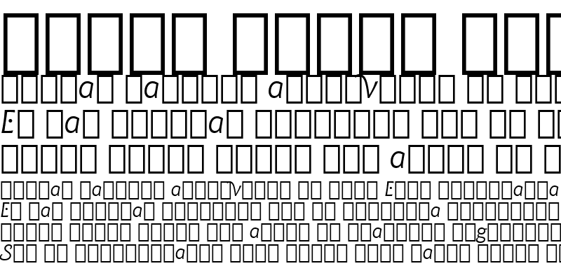 Sample of Chianti ItAlt BT Italic Alternate