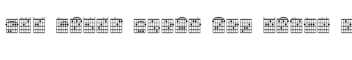 Preview of Chords Regular