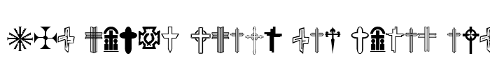 Preview of Christian Crosses V Regular