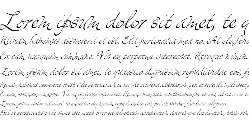 Sample of Christophs Quill ITC Std