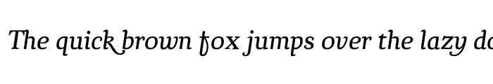Preview of Chucaratext Italic