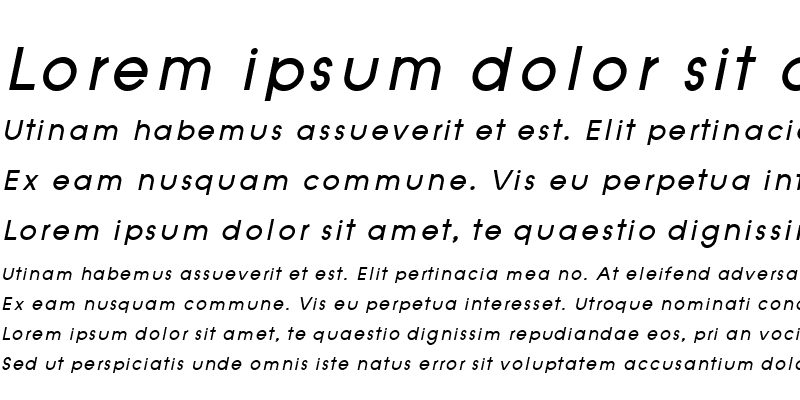 Sample of ChulaNarak Bold Italic