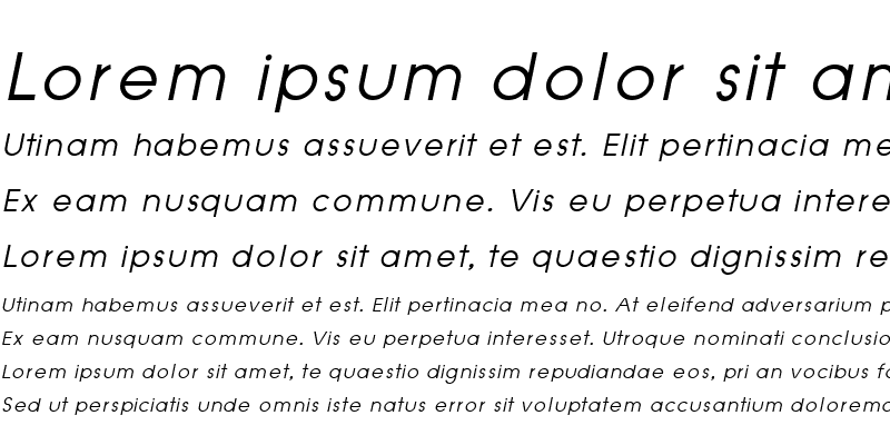 Sample of ChulaNarak Italic