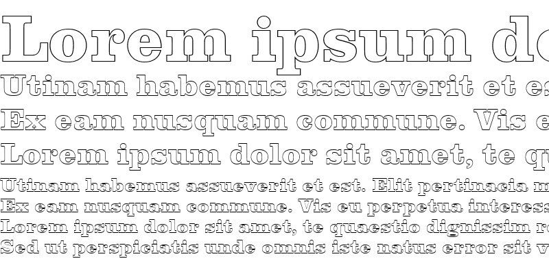 Sample of ClarendonTExtBolOu1