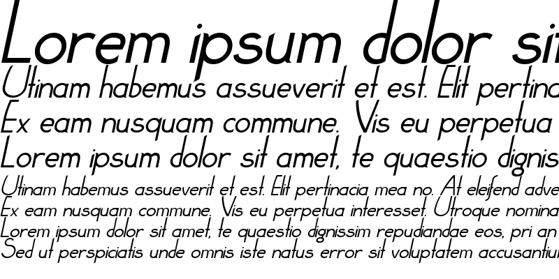 Sample of Claritty_Italic Normal
