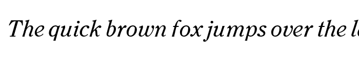Preview of Clearface Italic