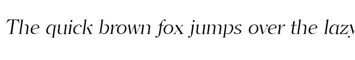 Preview of ClearfaceLH Italic