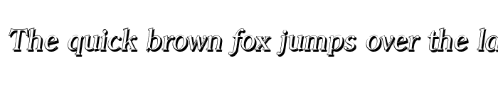 Preview of ClearfaceShadow Italic