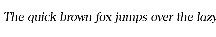 Preview of Clearserif Italic