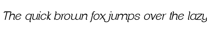 Preview of ClementePDaf LightItalic