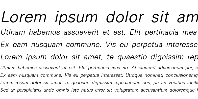 Sample of CmPrasanmit Italic