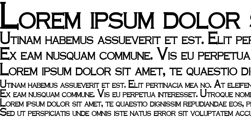 Sample of CobaltCondensed Bold